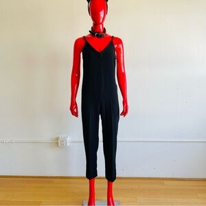 Sandro Black Jumpsuit